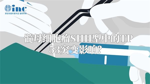 髓母细胞瘤SHH型中的TP53突变影响？