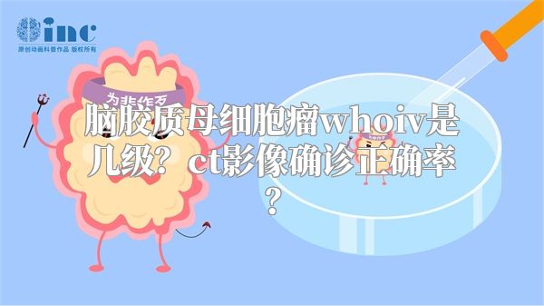 脑胶质母细胞瘤whoiv是几级？ct影像确诊正确率？
