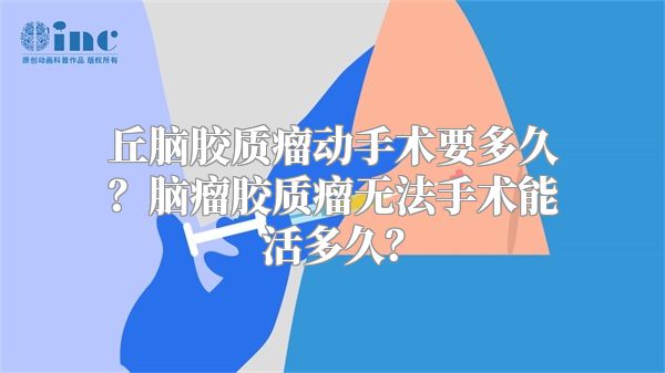 丘脑胶质瘤动手术要多久？脑瘤胶质瘤无法手术能活多久？