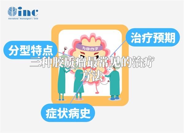 三种胶质瘤最常见的治疗方法