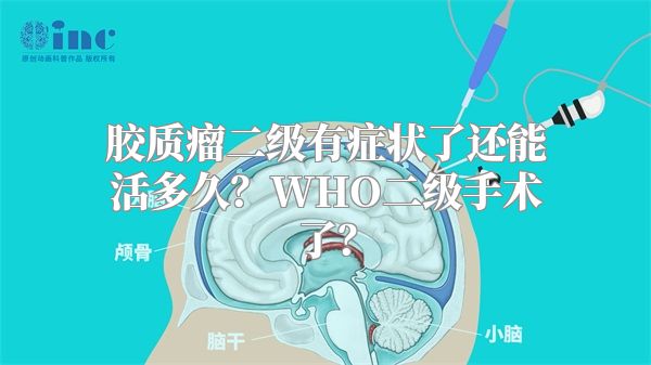 胶质瘤二级有症状了还能活多久？WHO二级手术了？