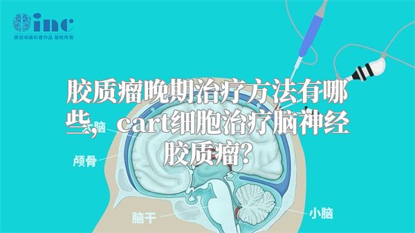 胶质瘤晚期治疗方法有哪些，cart细胞治疗脑神经胶质瘤？