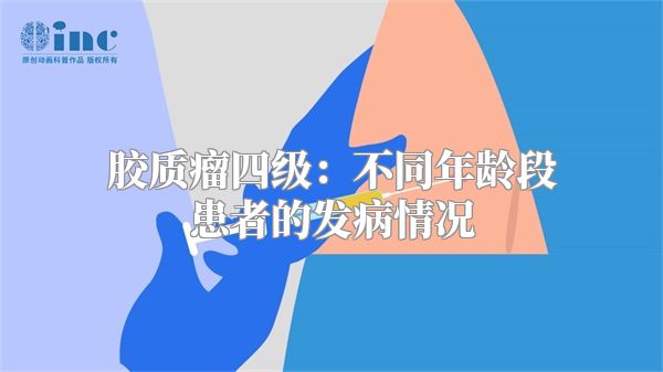 胶质瘤四级：不同年龄段患者的发病情况