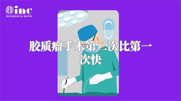 胶质瘤手术第二次比第一次快