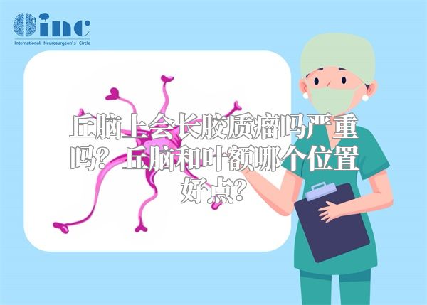 丘脑上会长胶质瘤吗严重吗？丘脑和叶额哪个位置好点？