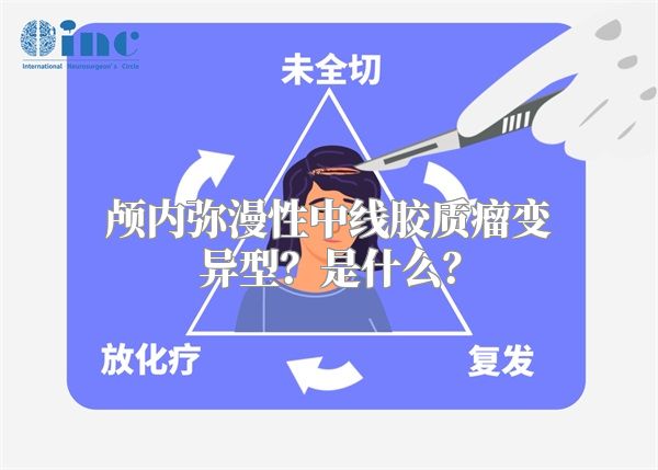 颅内弥漫性中线胶质瘤变异型？是什么？