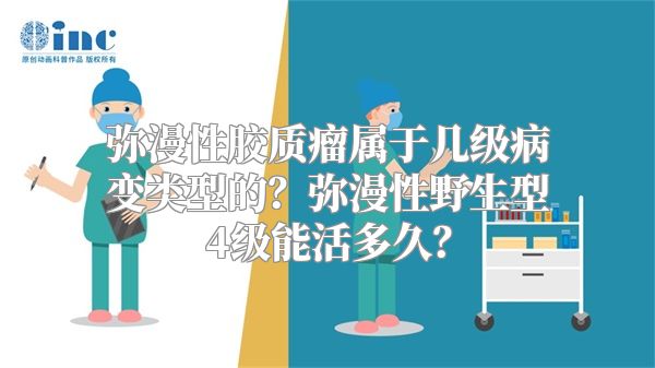 弥漫性胶质瘤属于几级病变类型的？弥漫性野生型4级能活多久？