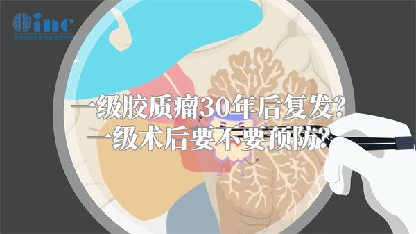 一级胶质瘤30年后复发？一级术后要不要预防？