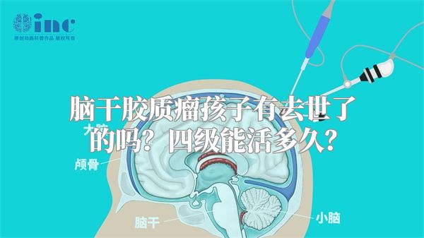 脑干胶质瘤孩子有去世了的吗？四级能活多久？