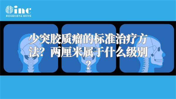 少突胶质瘤的标准治疗方法？两厘米属于什么级别？