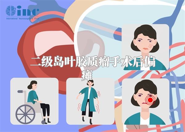 二级岛叶胶质瘤手术后偏瘫    