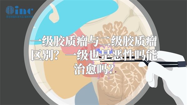 一级胶质瘤与二级胶质瘤区别？一级也是恶性吗能治愈吗？