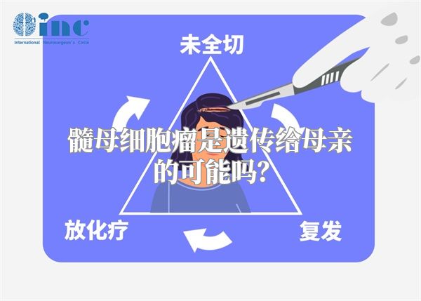 髓母细胞瘤是遗传给母亲的可能吗？