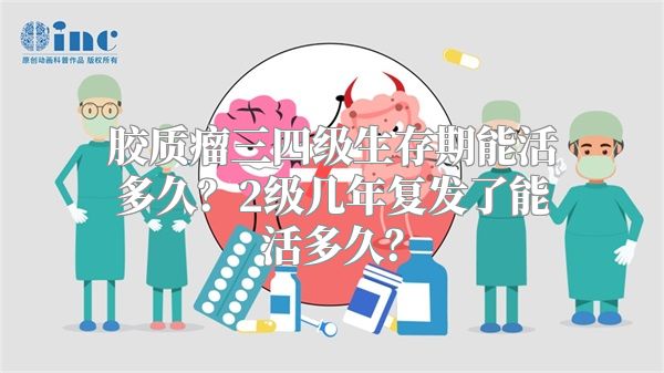 胶质瘤三四级生存期能活多久？2级几年复发了能活多久？