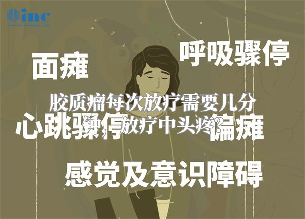 胶质瘤每次放疗需要几分钟，放疗中头疼？
