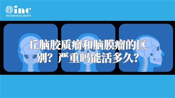丘脑胶质瘤和脑膜瘤的区别？严重吗能活多久？