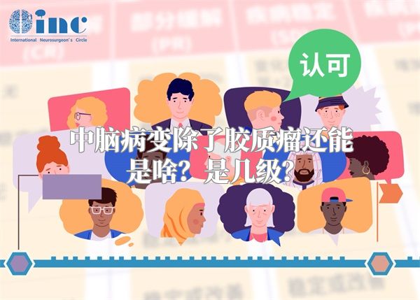 中脑病变除了胶质瘤还能是啥？是几级？