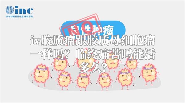 iv胶质瘤跟胶质母细胞瘤一样吗？临终痛苦吗能活多久？