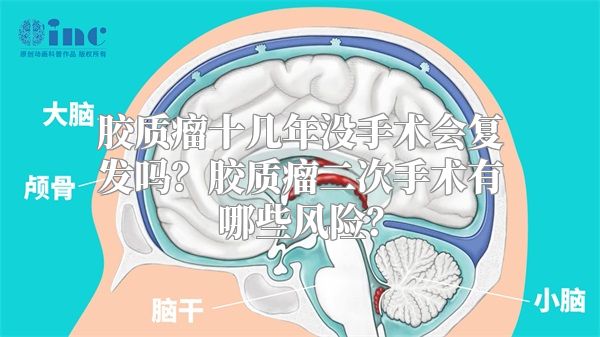 胶质瘤十几年没手术会复发吗？胶质瘤二次手术有哪些风险？