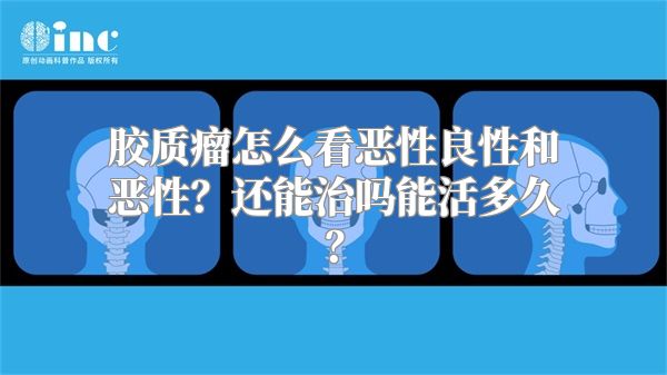 胶质瘤怎么看恶性良性和恶性？还能治吗能活多久？