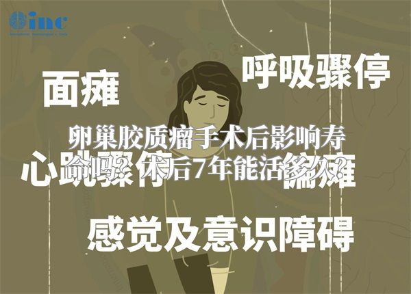 卵巢胶质瘤手术后影响寿命吗？术后7年能活多久？
