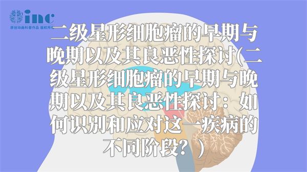 二级星形细胞瘤的早期与晚期以及其良恶性探讨(二级星形细胞瘤的早期与晚期以及其良恶性探讨：如何识别和应对这一疾病的不同阶段？)