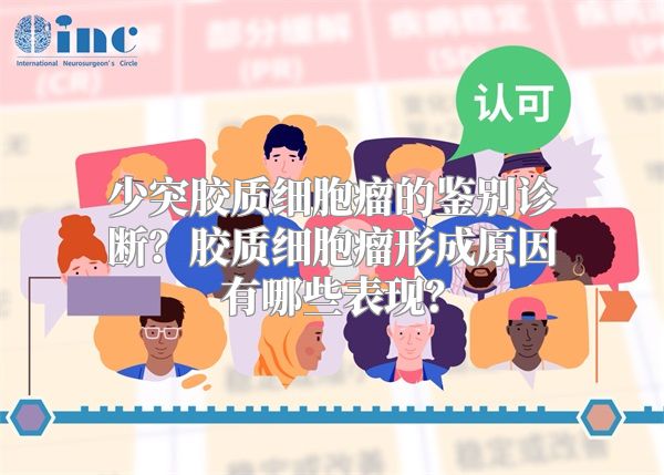 少突胶质细胞瘤的鉴别诊断？胶质细胞瘤形成原因有哪些表现？