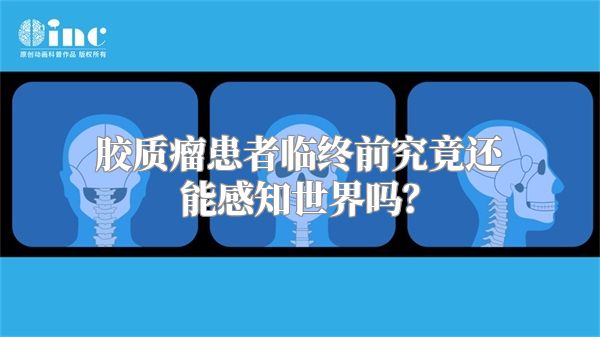胶质瘤患者临终前究竟还能感知世界吗？