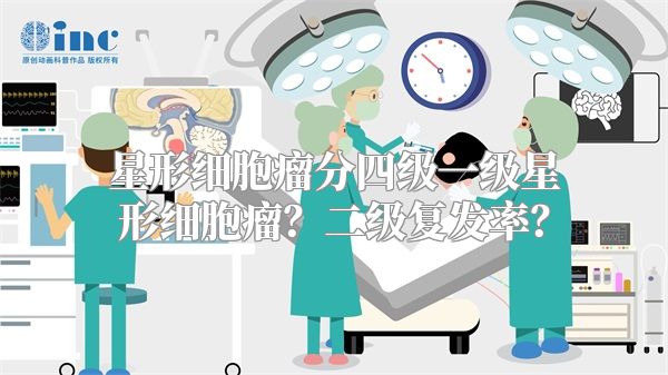 星形细胞瘤分四级一级星形细胞瘤？二级复发率？