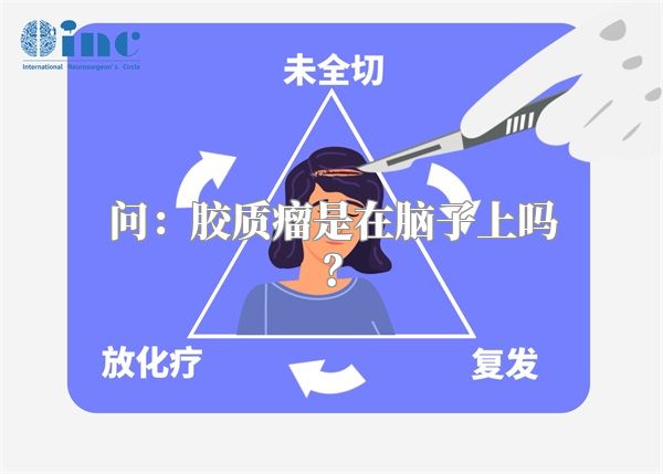问：胶质瘤是在脑子上吗？
