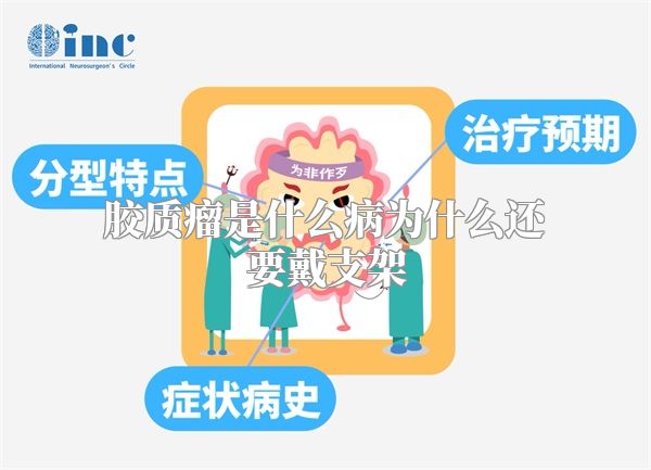 胶质瘤是什么病为什么还要戴支架
