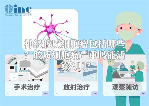 神经胶质细胞瘤包括哪些？胶质细胞瘤严重吗能活多久啊？