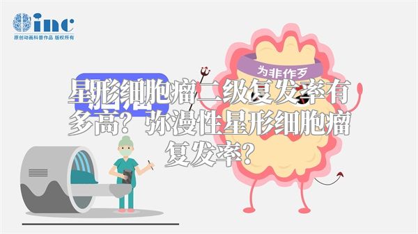 星形细胞瘤二级复发率有多高？弥漫性星形细胞瘤复发率？