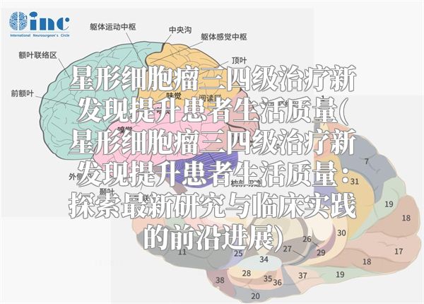 星形细胞瘤三四级治疗新发现提升患者生活质量(星形细胞瘤三四级治疗新发现提升患者生活质量：探索最新研究与临床实践的前沿进展)
