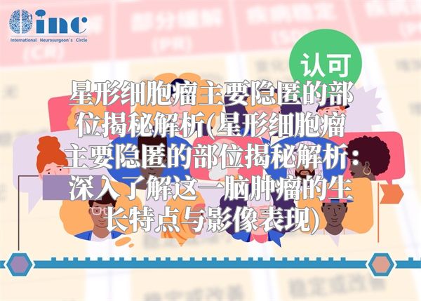 星形细胞瘤主要隐匿的部位揭秘解析(星形细胞瘤主要隐匿的部位揭秘解析：深入了解这一脑肿瘤的生长特点与影像表现)