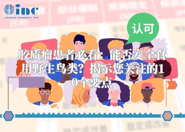 胶质瘤患者必看：能否安全食用野生鸟类？揭示您关注的10个要点