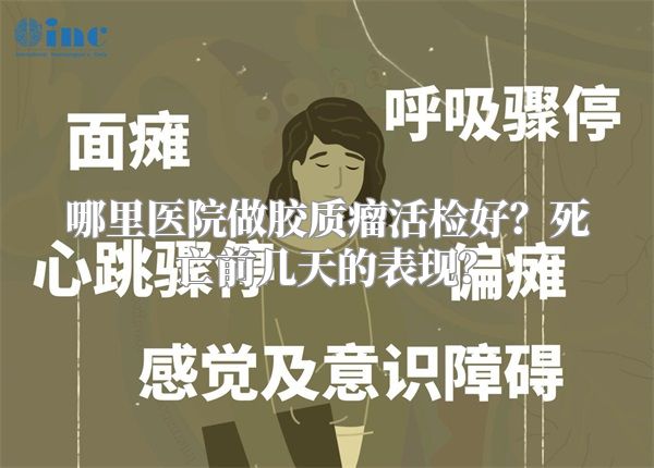 哪里医院做胶质瘤活检好？死亡前几天的表现？