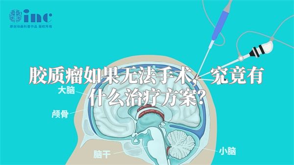 胶质瘤如果无法手术，究竟有什么治疗方案？