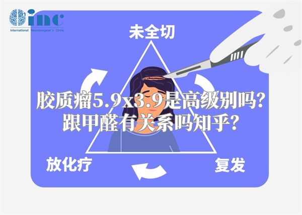 胶质瘤5.9x3.9是高级别吗？跟甲醛有关系吗知乎？