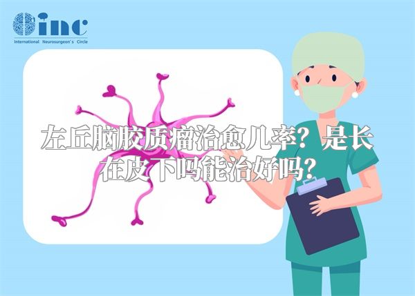 左丘脑胶质瘤治愈几率？是长在皮下吗能治好吗？