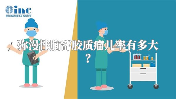 弥漫性脑部胶质瘤几率有多大？