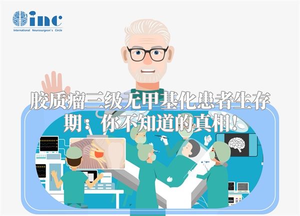 胶质瘤三级无甲基化患者生存期：你不知道的真相！