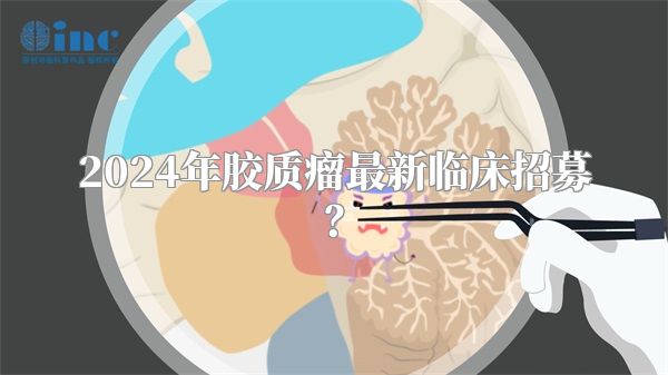 2024年胶质瘤最新临床招募？