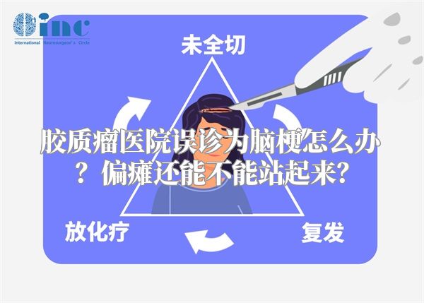 胶质瘤医院误诊为脑梗怎么办？偏瘫还能不能站起来？