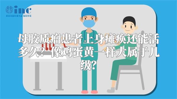 母胶质瘤患者上身瘫痪还能活多久？像鸡蛋黄一样大属于几级？