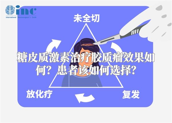 糖皮质激素治疗胶质瘤效果如何？患者该如何选择？