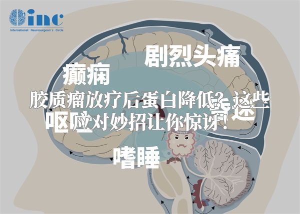 胶质瘤放疗后蛋白降低？这些应对妙招让你惊讶！