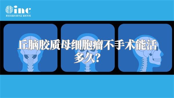 丘脑胶质母细胞瘤不手术能活多久？