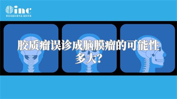 胶质瘤误诊成脑膜瘤的可能性多大？