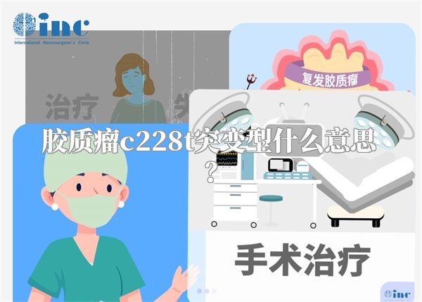 胶质瘤c228t突变型什么意思？